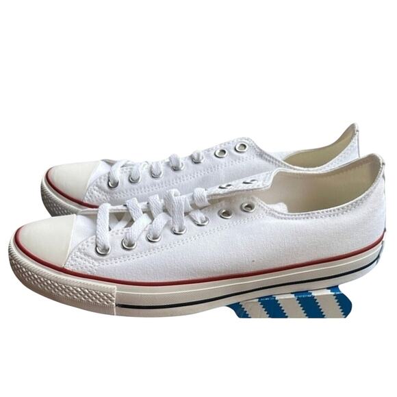 Converse Chuck Taylor All Star Low White Unisex Size M9 W11 New No Box - Picture 4 of 6